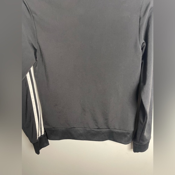Adidas 3 Stripe Black/White Track Jacket Women’s Size XS - Picture 7 of 8